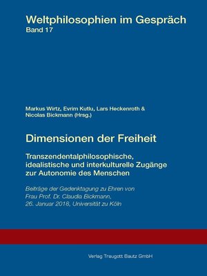 cover image of Dimensionen der Freiheit